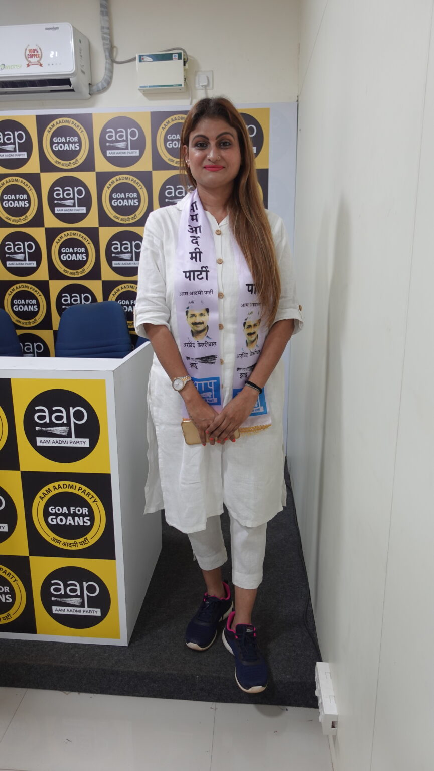 Aam Aadmi Party Goa Vice President Adv Pratima Coutinho demanded that the top two floors of the South Goa District Hospital be utilized to treat covid patients