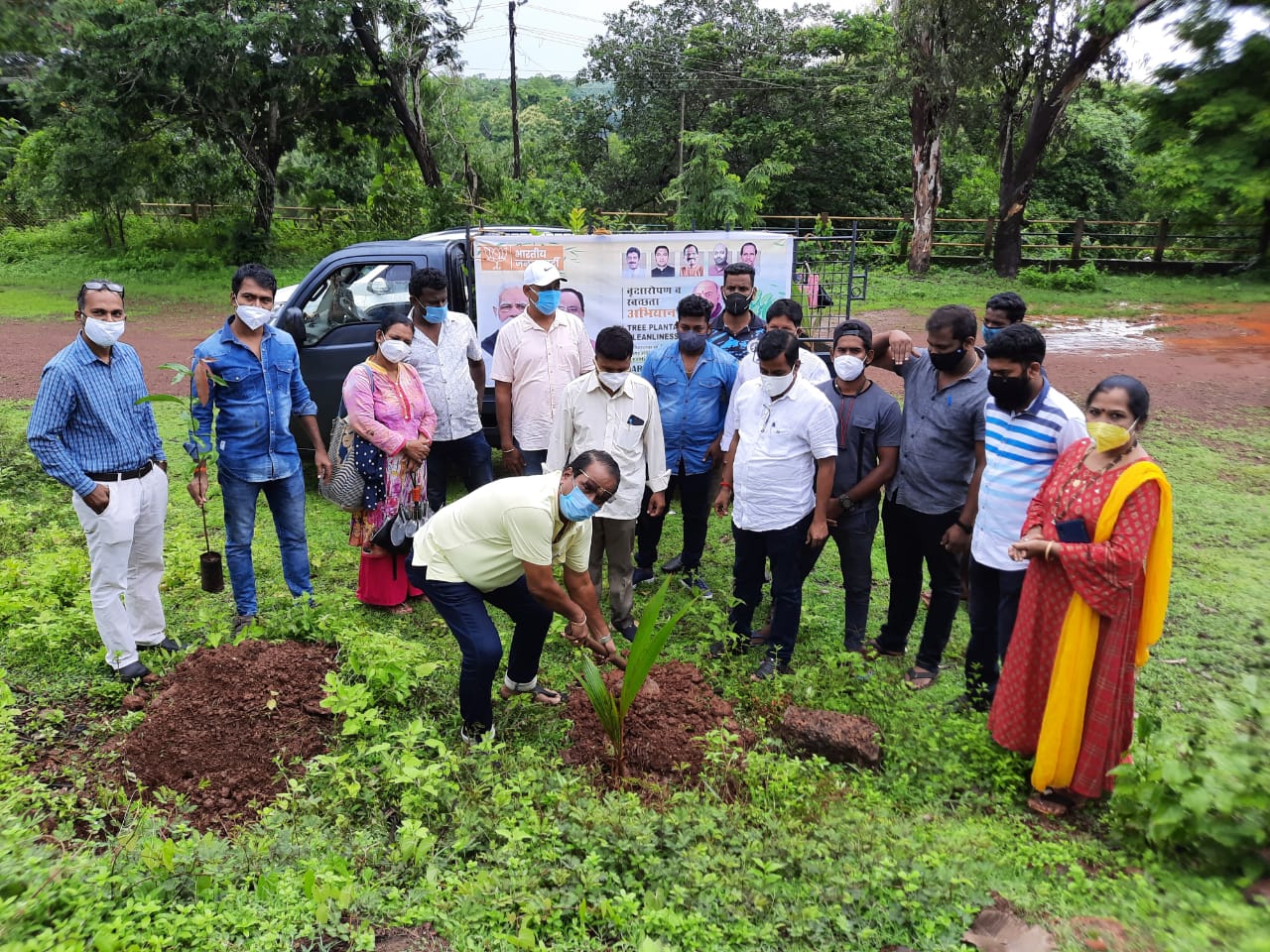 Canacona BJP Mandal celebrates birth, death anniversary of Syama Prasad ...