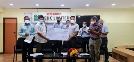 EDC declares dividend of Rs 100.92 lakhs; pays 86.20 lakh to govt