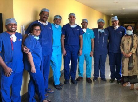 Manipal hospitals successfully perform the first kidney transplant in a covid survivor in the state
