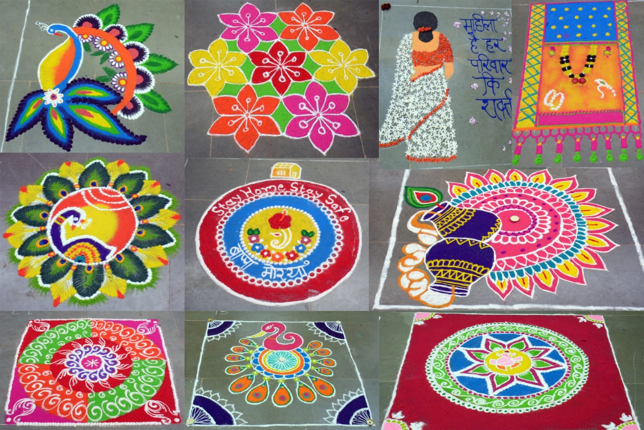 Rangoli competition and Ethno-food platter competitions ...