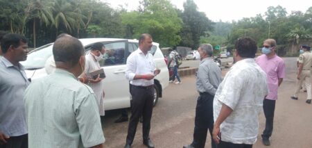 After unofficial inauguration, PWD Minister, NH officials close Dhavlim flyover