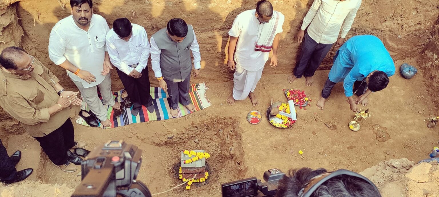 Foundation stone laid for new school block at Shri Mallikarjun Vidhyalaya