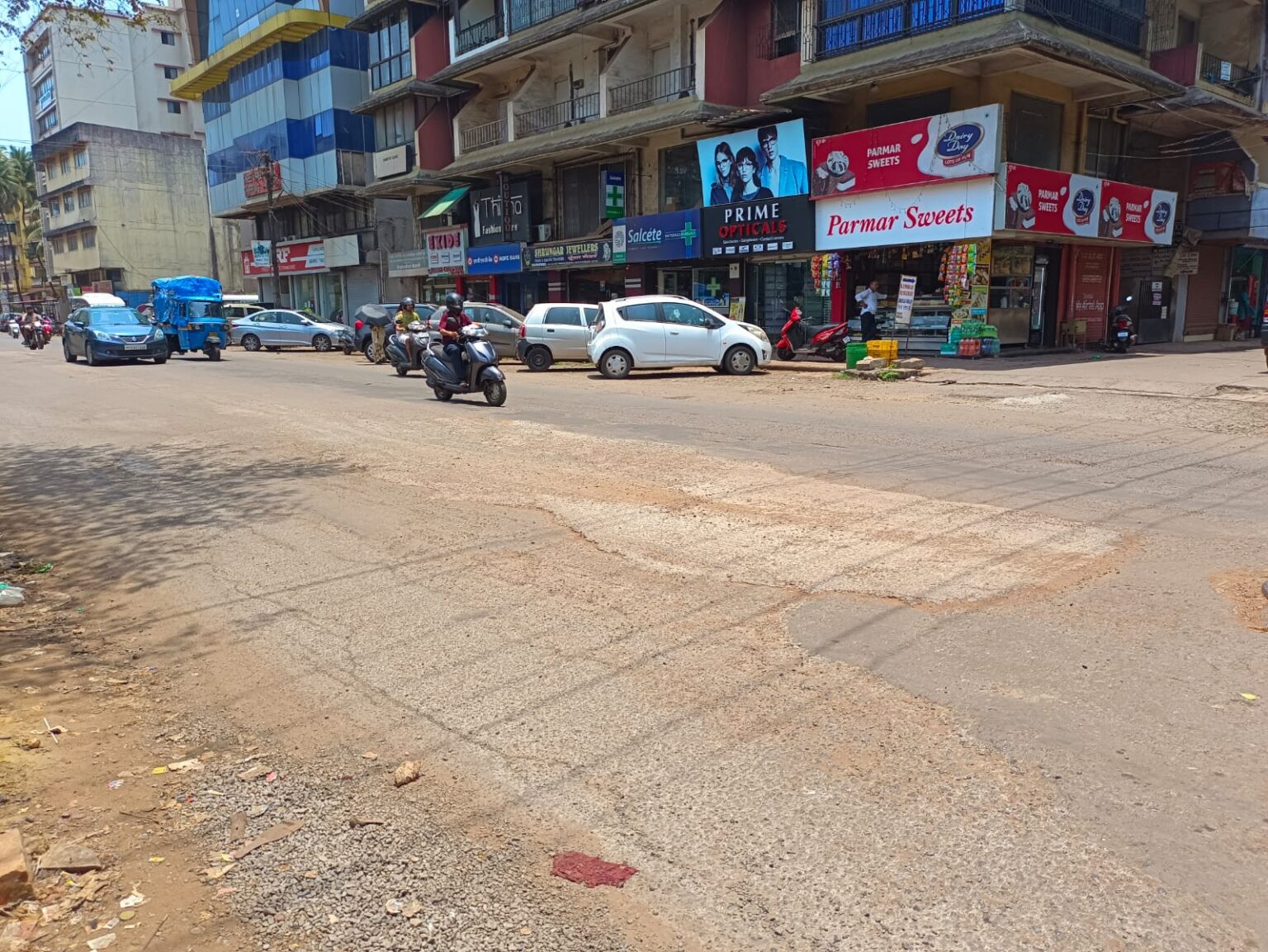 People eagerly await Vasco-Chicalim road repairs