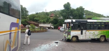 Accidents continue at GVM circle.