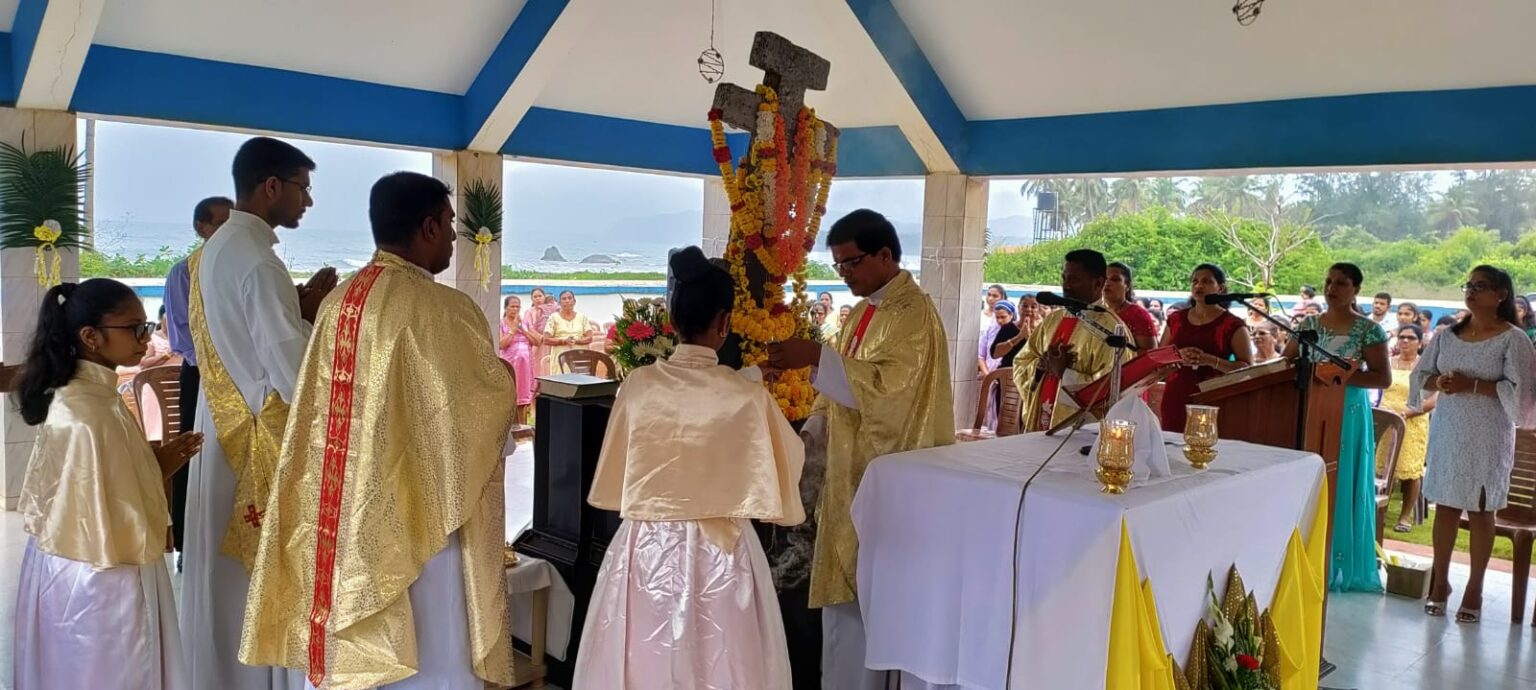 Feast of Miraculous Holy Sta Cruz De Vall Cross celebrated