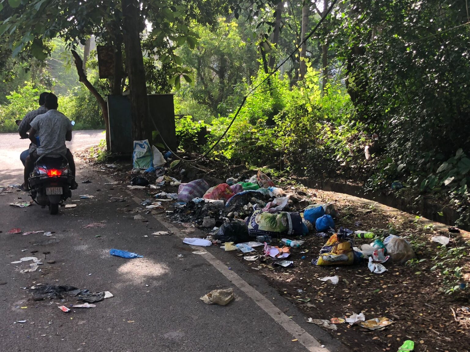 Velsao locals irked over roadside dumping of waste