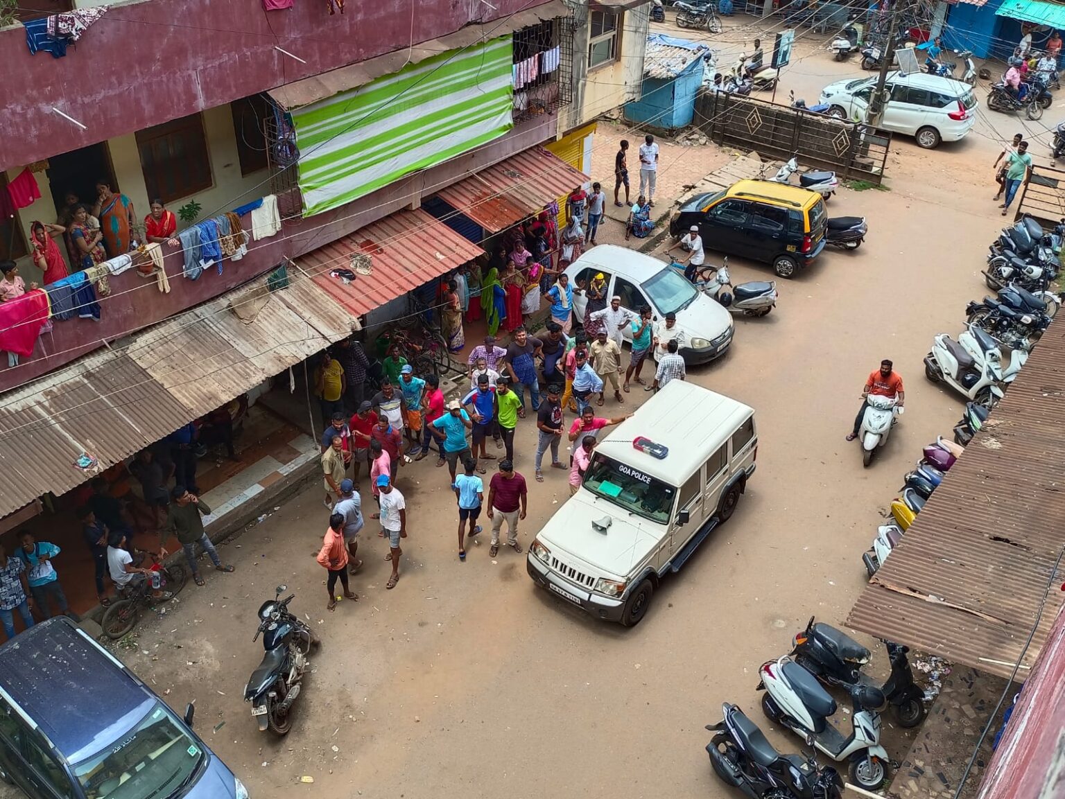 Infant body found dumped in a dustbin at Baina