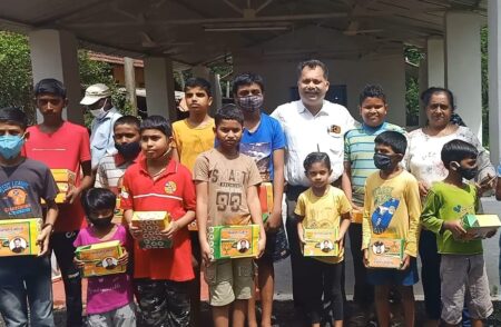 Book distribution held at Curchorem