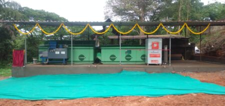 Kavlem Panchayat becomes first to set up wet garbage treatment Plant in Ponda Taluka