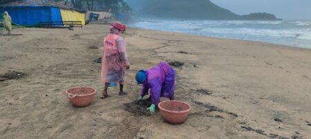 Beach cleaners face daunting task as sea keeps on vomiting trash/wastes on shores
