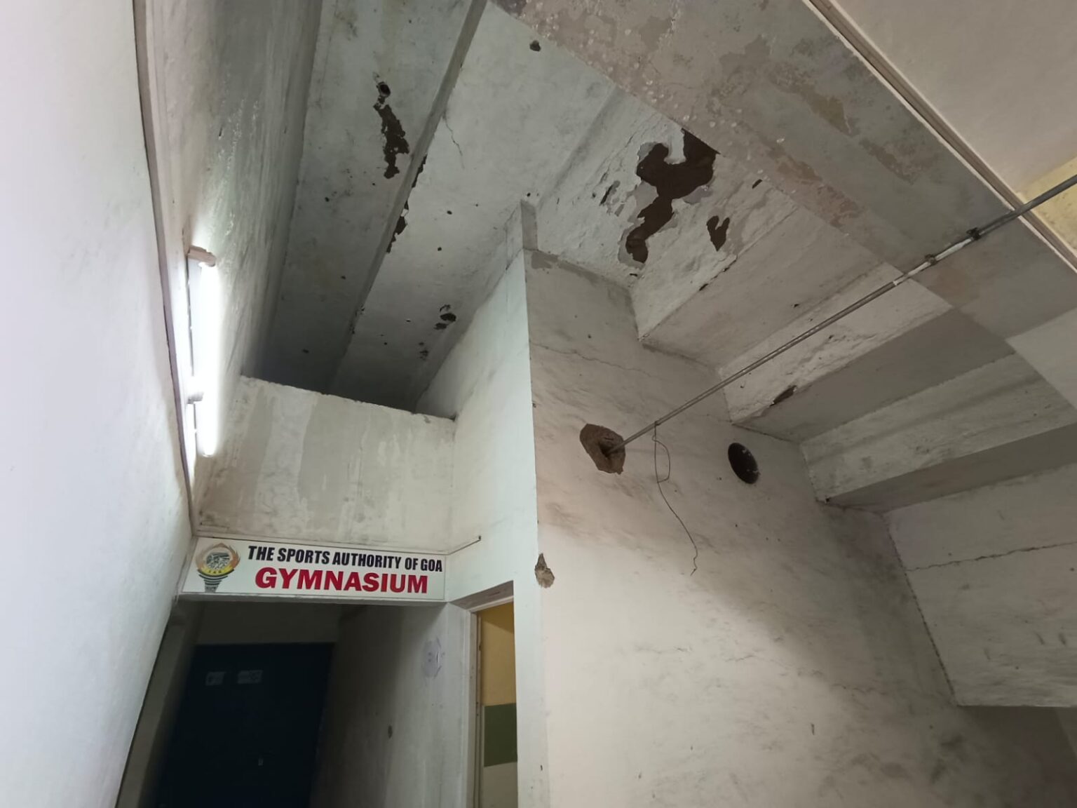 SAG gym in shambles at Vasco