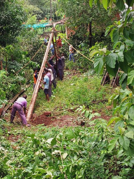 Agonda-Khola plunges in darkness as 33kv HT line breaks down late Sunday night