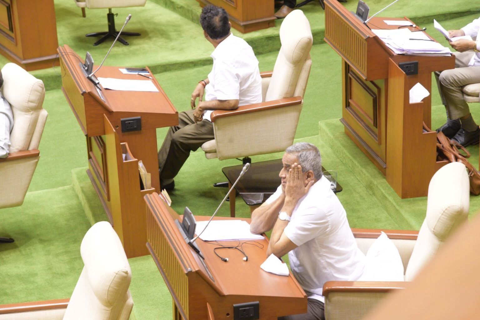 No policy to regularize the services of contract employees, says Sudin