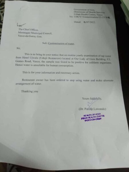 Residents irked over water contamination