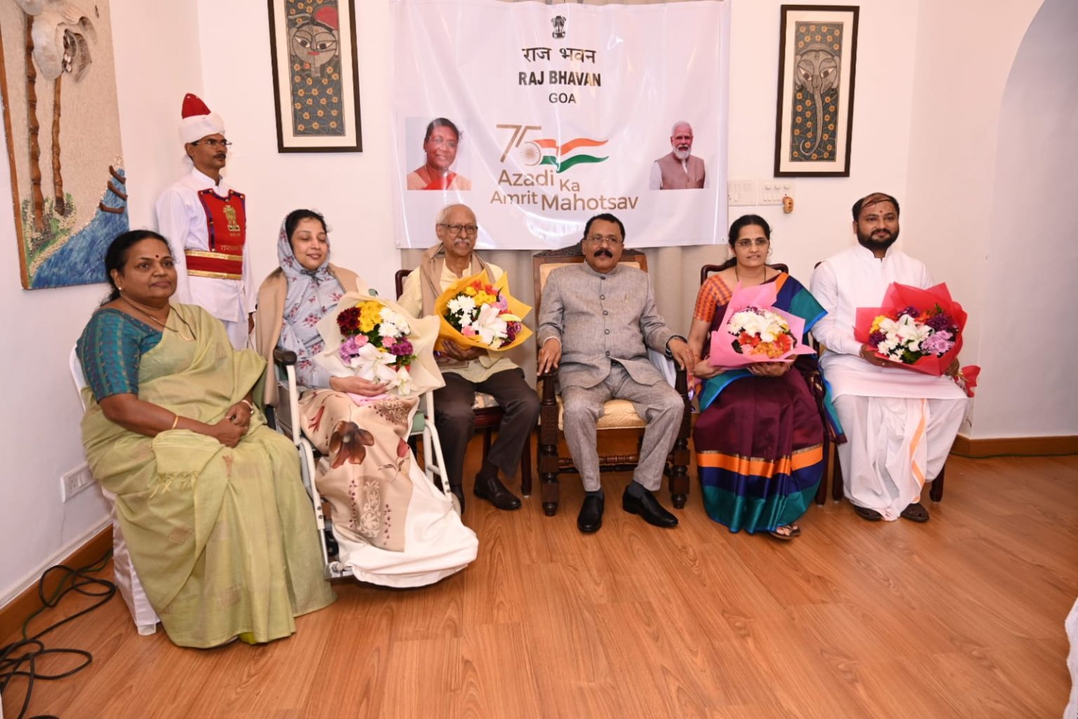 Governor Pillai announces ₹1lakh to Shelter homes