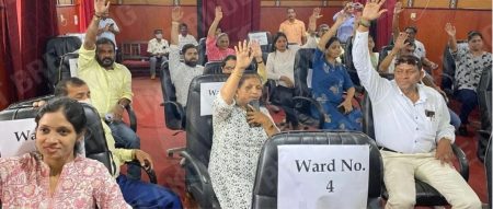 Finally Saffron Flag on Margao Municipality● Ghanashyam Shirodkar loses No Confidence 0-15