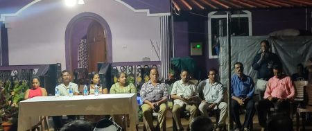 Cansualim panchayat extends full support to ZP Candidate Merciana Vas