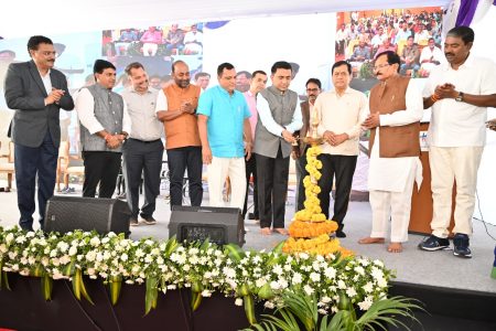 Union Minister lays Foundation stone for Development of International & Domestic Cruise Terminals AT MPA