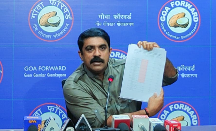 Vijai Sardesai alleges mega scam in police recruitment process