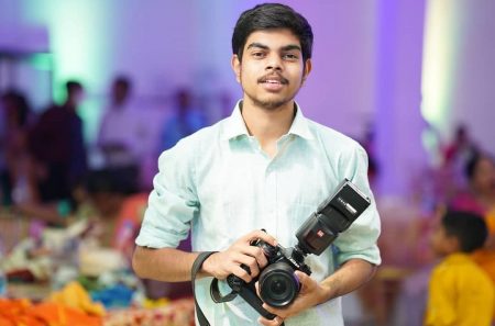 Mangirish Sarvesh Palkar, a young photographer from Simepain Mhardol selected for the World Photography Cup