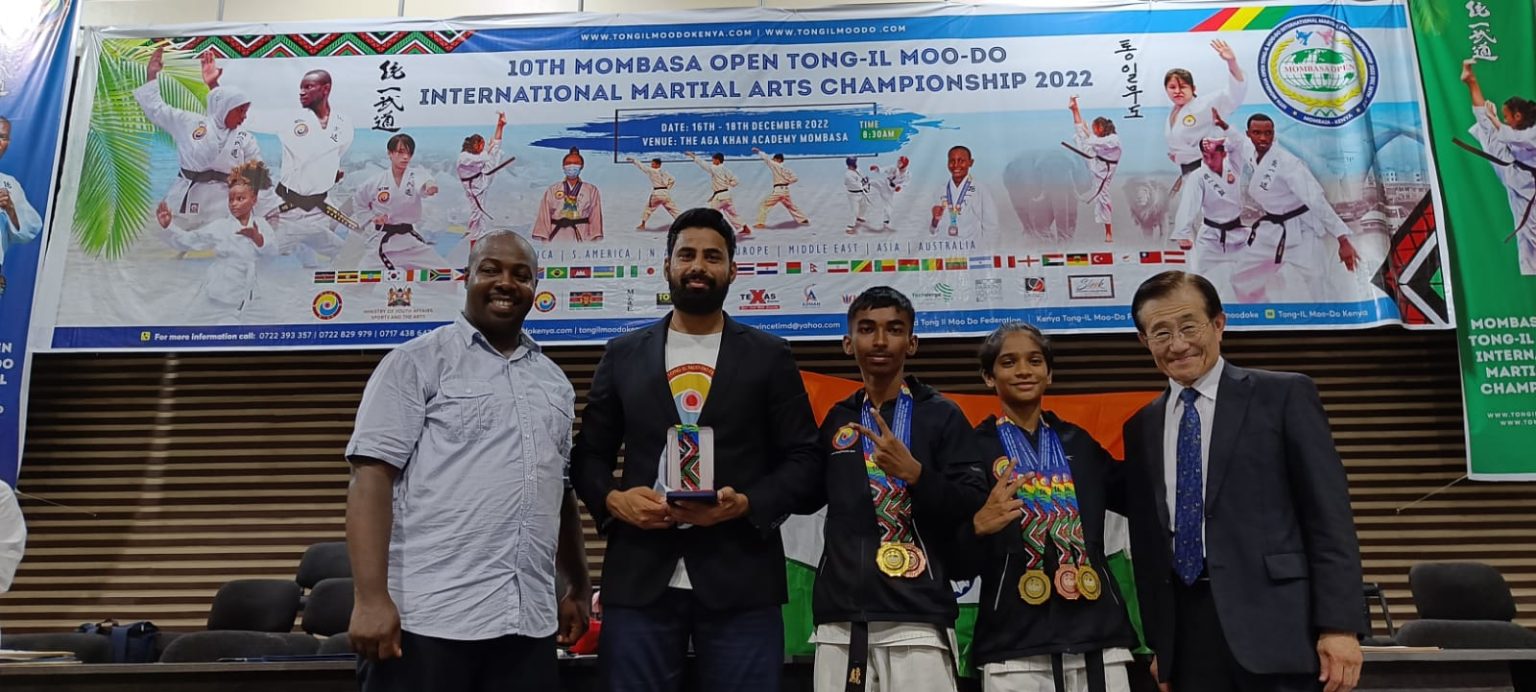 Two Goans representing India bag 3 Golds, a Silver, 3 Bronze in martial Arts at Kenya