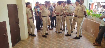 ABVP member storm St Xavier’s College over student issue