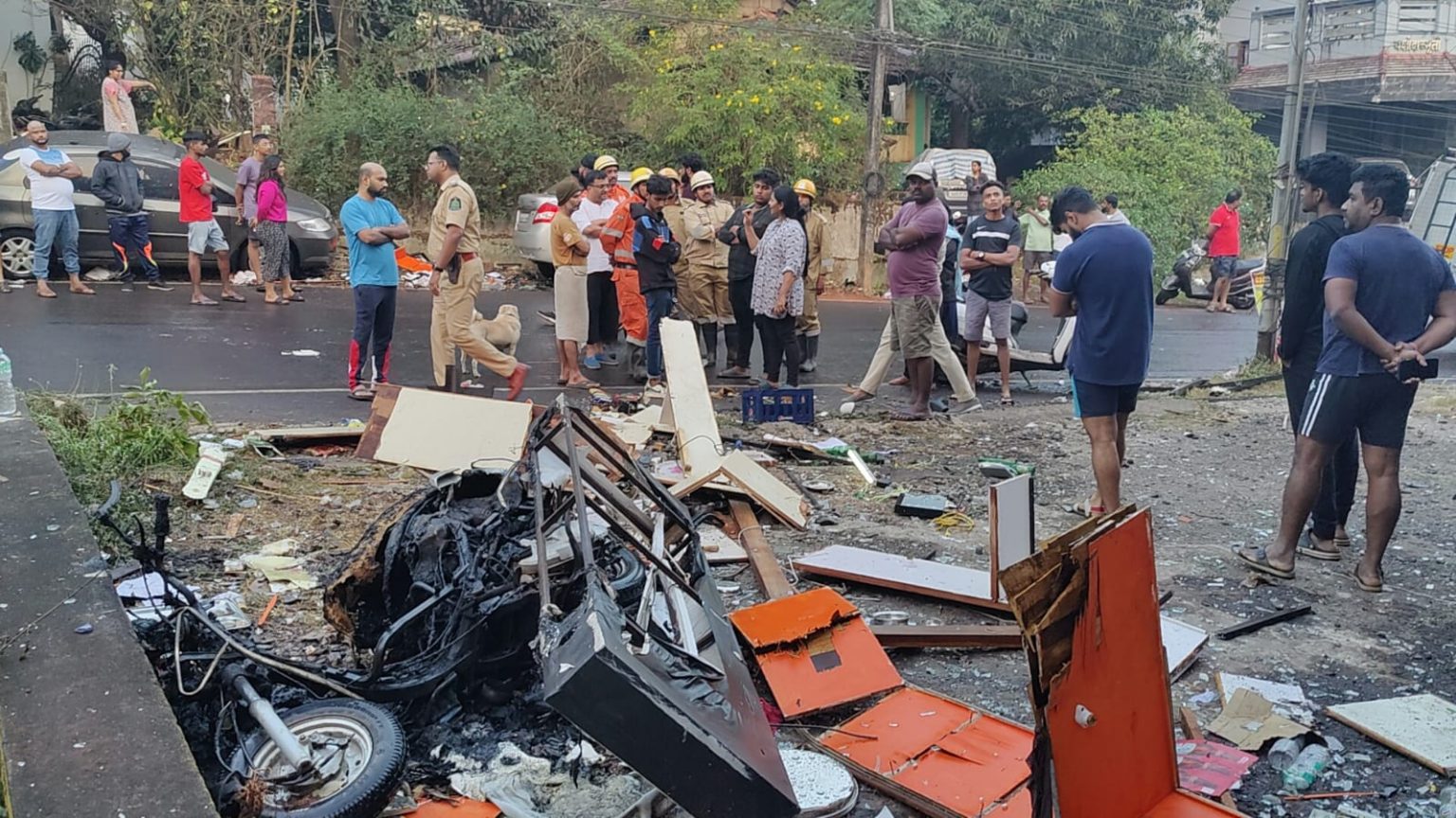 Goa Police Investigations Rule Out Foul Play In Mapusa Resto-Bar Blast