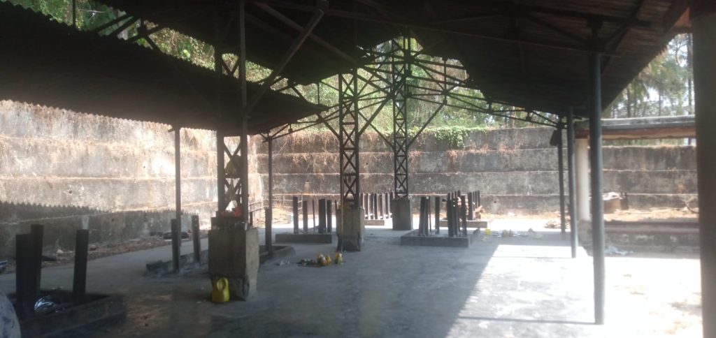 Foundation stone laid for renovation work of crematorium at Ponda