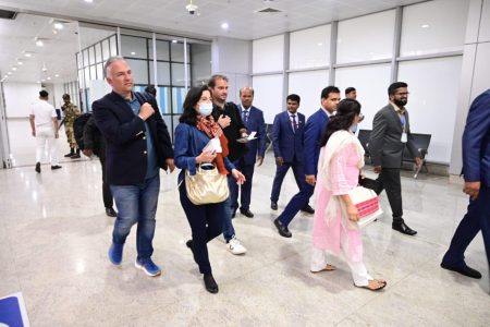 International delegates arrive in Goa for G20 Health Meeting