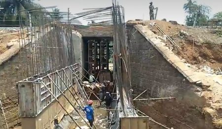 Goa Double Tracking: Following complaints, GCZMA inspects Railways work at Velsao