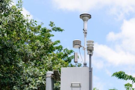 Continuous Ambient Air Quality Monitoring System installed at Dudhsagar, Colva, Baga