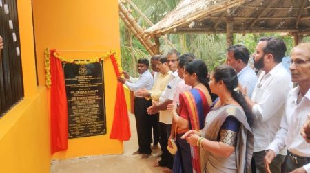 Community Hall dedicated to the people of Muthal-Sadolxem