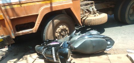 Lucky escape for Father, son at OPA road accident