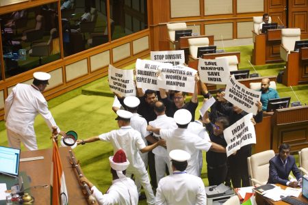 Manipur Issue: Goa Speaker once again disallows discussion, says matter sensitive