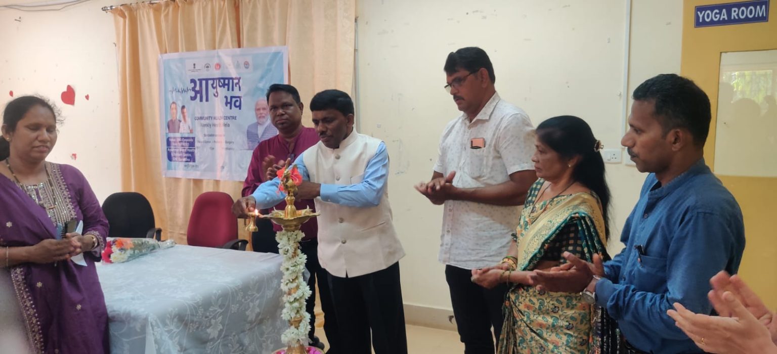 Canacona CHC to hold Periphery camps as part of Aayushman Bhav Health Mela