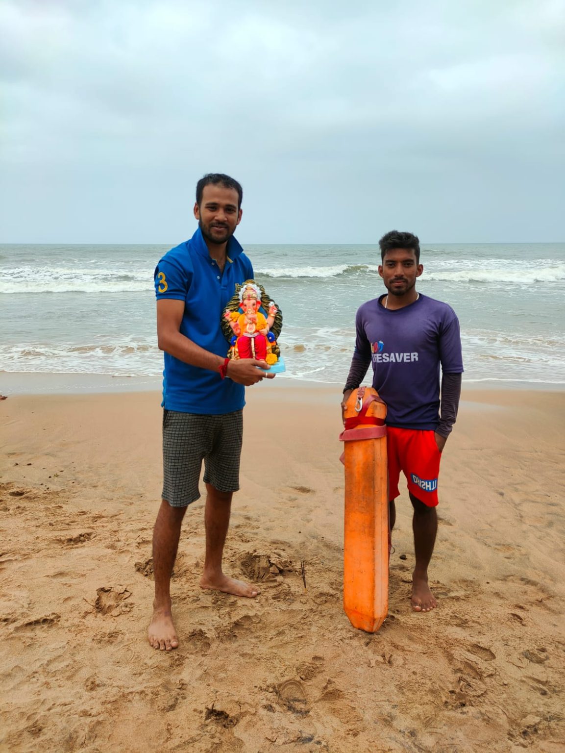 Drishti Marine lifesavers and volunteers to assist devotees with Ganesh Chaturthi idol immersion
