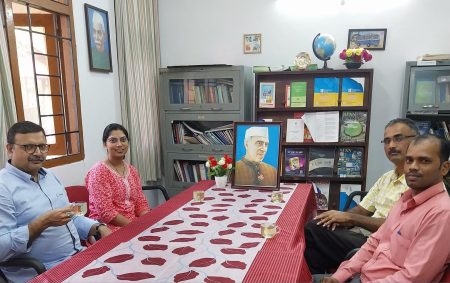 Nehru remembered on his birth anniversary at Goa University