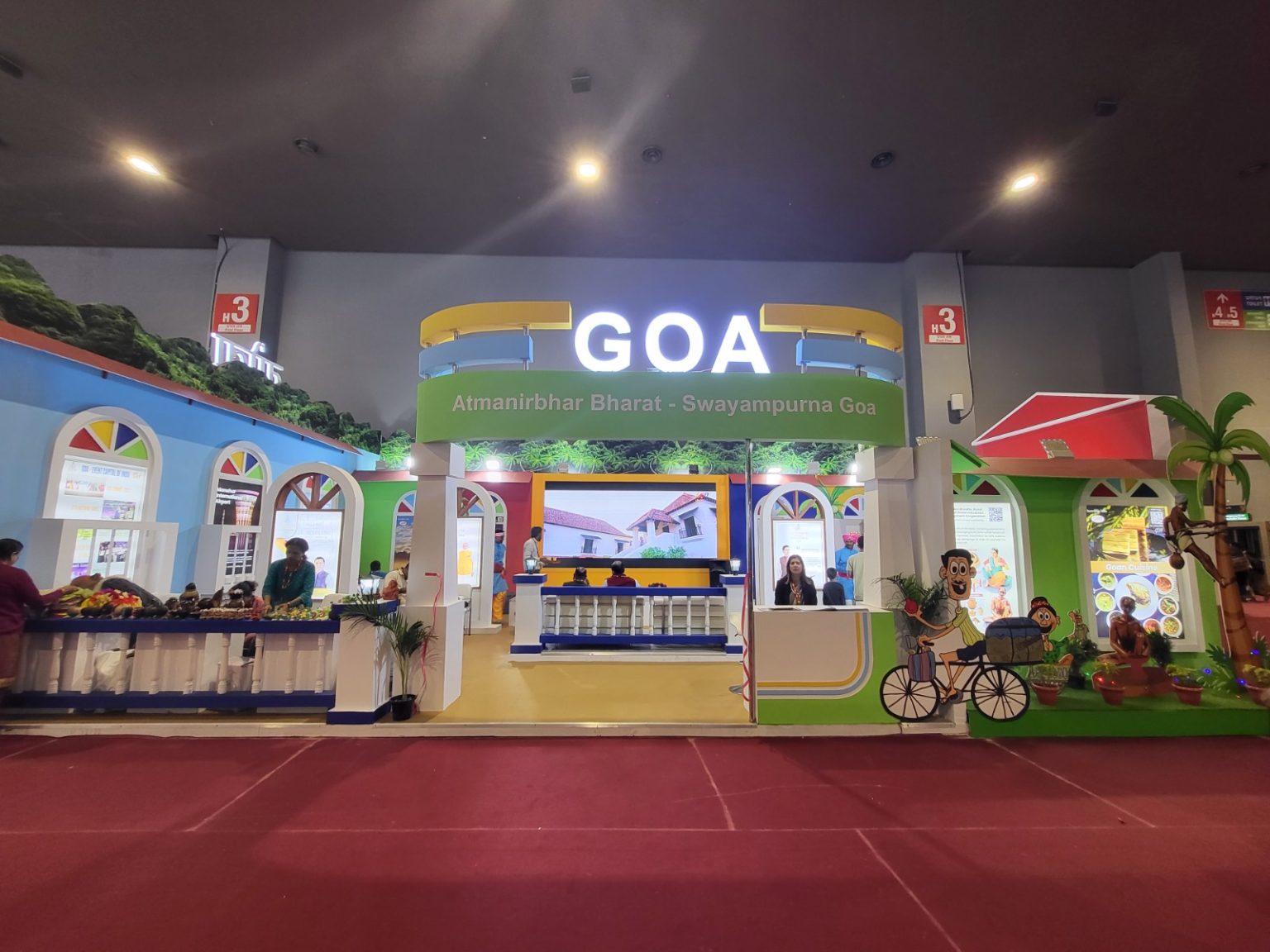 Goa Pavilion awarded medal for excellence in display at IITF, Delhi