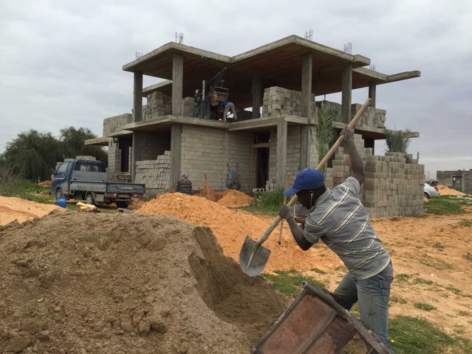 2 booked for building house on plot with forged allotment letter