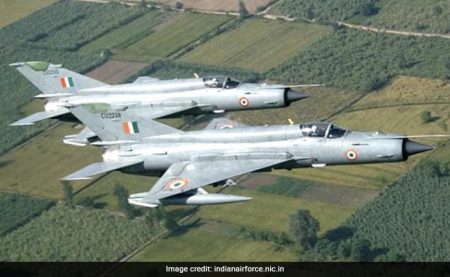 MiG 29 fighter jet suffers tyre burst at INS HANSA in Goa
