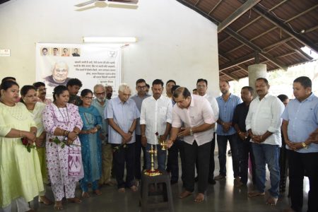 Goa BJP’s tribute to Bharat Ratna Atal Bihari Vajpayee, combined with the Medical Camp at Porvorim