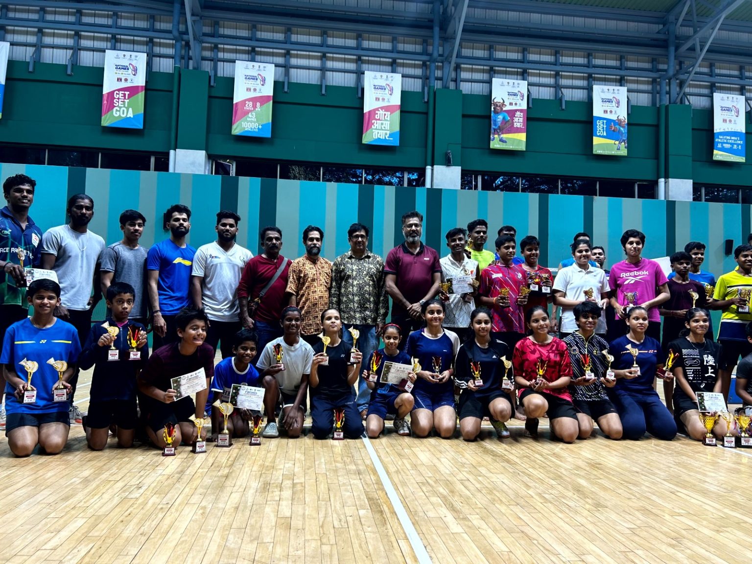 Chirag, Linesh, Sufiya, Janhavi win triple crowns in North District Badminton
