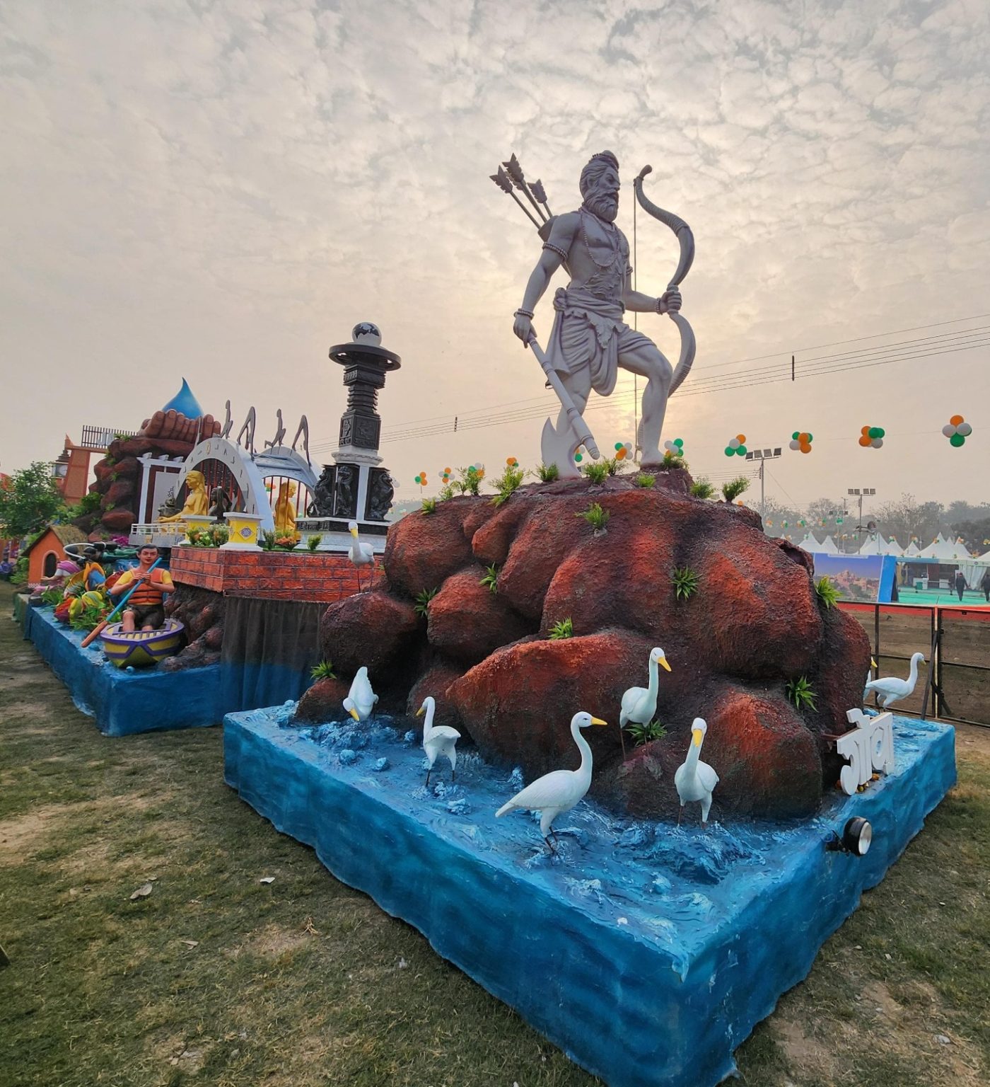 Goa Tableaux displayed at Bharat Parv, Delhi