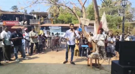 Anjuna villagers protest against CRZ norms, businesses shut