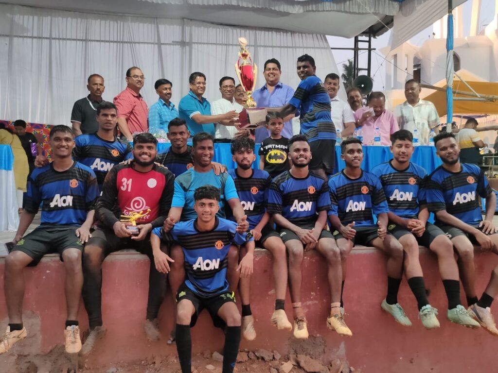 Chandrawaddo Boys Fatorda lift 17th Rebello Pandal All Goa Open trophy