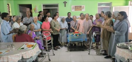 VDC Members celebrate Easter Tiding with inmates of Divine Providence at Cana Benaulim