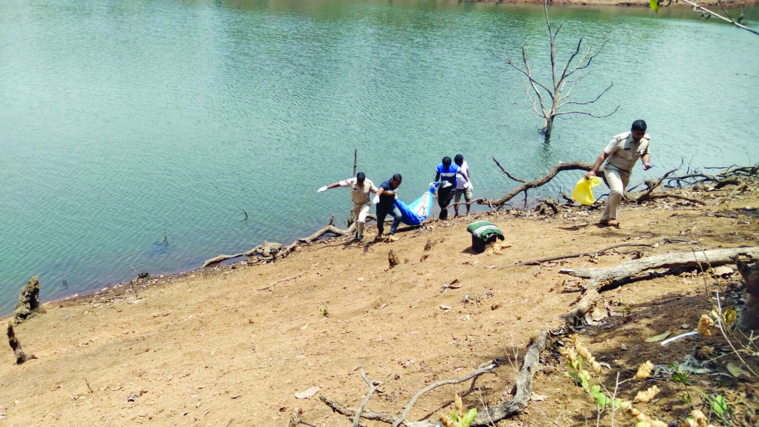 he highly decomposed body of a missing 78-yr old woman found at Gaunem Dam