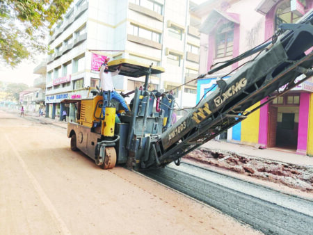 Smart City Enhances Road Infrastructure with Deployment of Road Milling Machine
