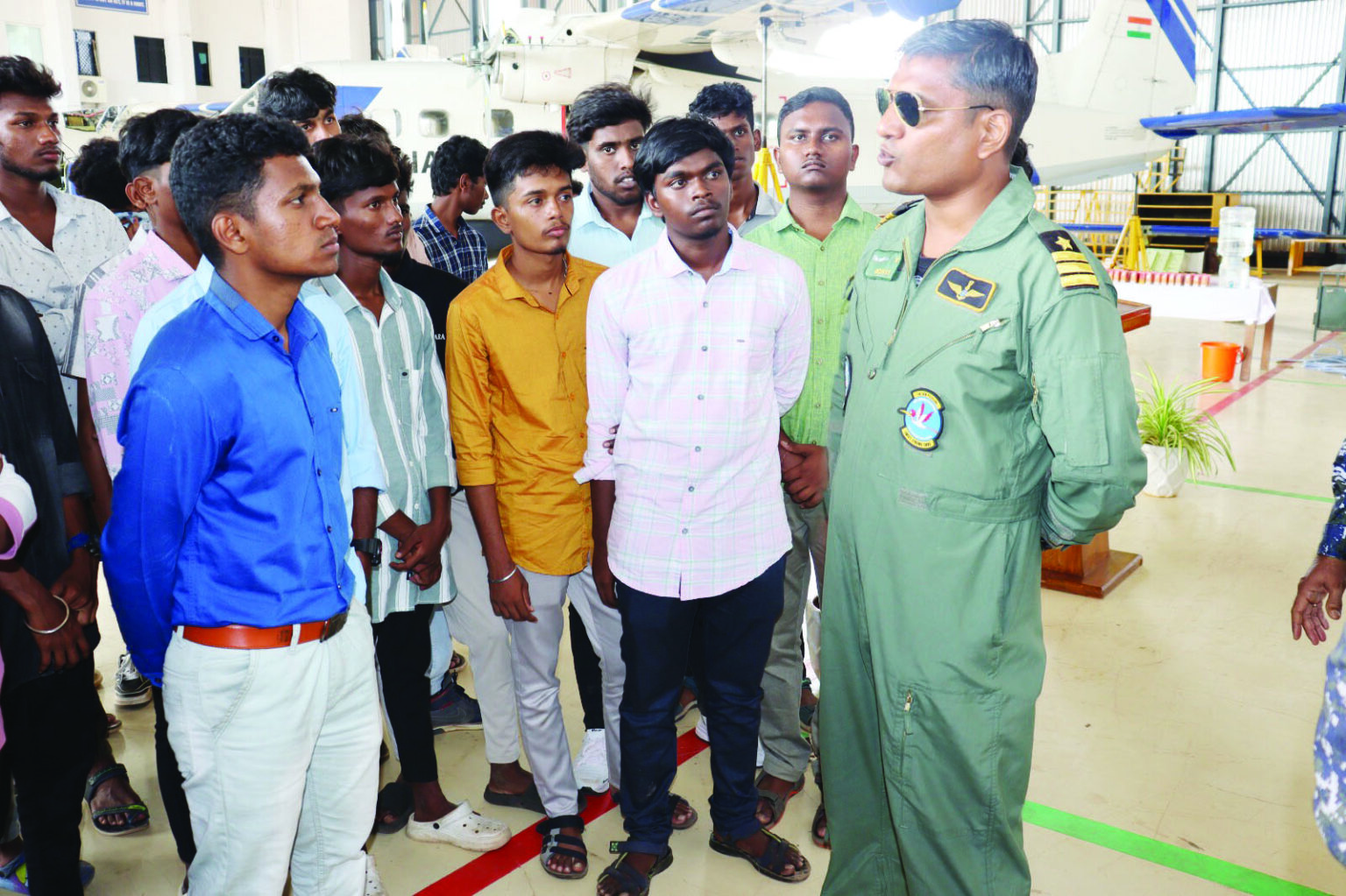 Coast Guard Goa conducts institutional visits for NIT Coimbatore students